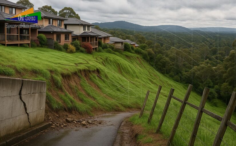 Slope Stability and Landslide Risk in Hilly and Regional Areas in Melbourne!