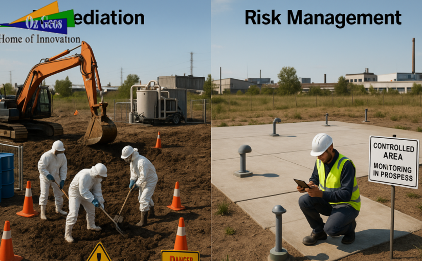 Remediation vs. Risk Management: WhichIs Right for Contaminated Sites?